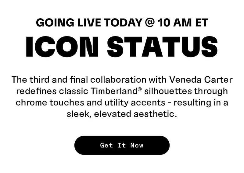 Going live today @ 10am ET. Icon status. Get it now