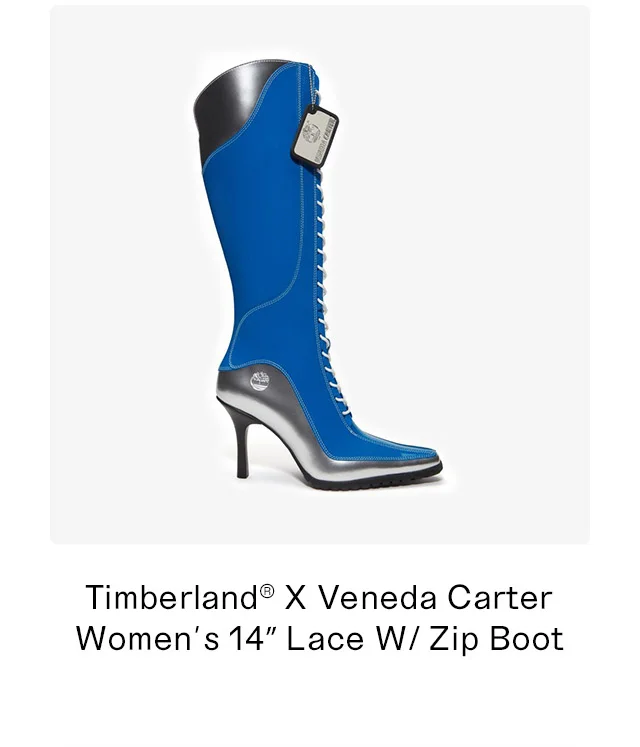 Timberland X Veneda Carter Women's 14 inch Lace w/Zip Boot