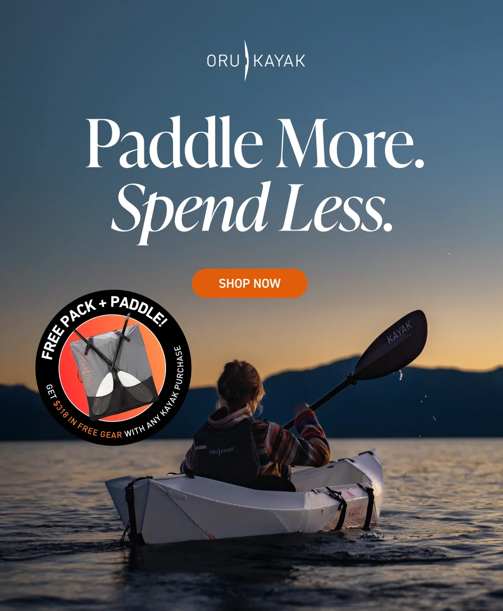 Paddle More, Pay Less:  20% Off Lake Sport + Free Pack & Paddle ($318 value)