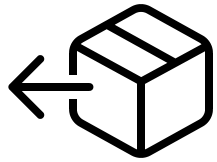 Free and easy returns icon