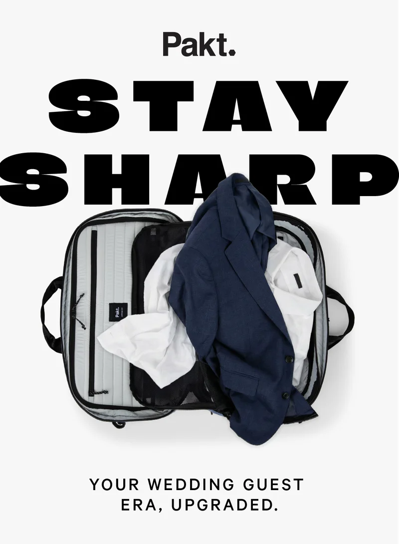 STAY SHARP / Your wedding guest era, upgraded.