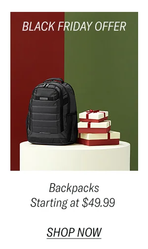 Backpacks from $49.99