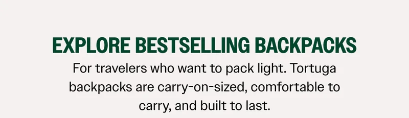 See What's New About Our V4 Travel Backpacks
