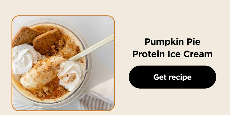 Pumpkin Pie Protein Ice Cream