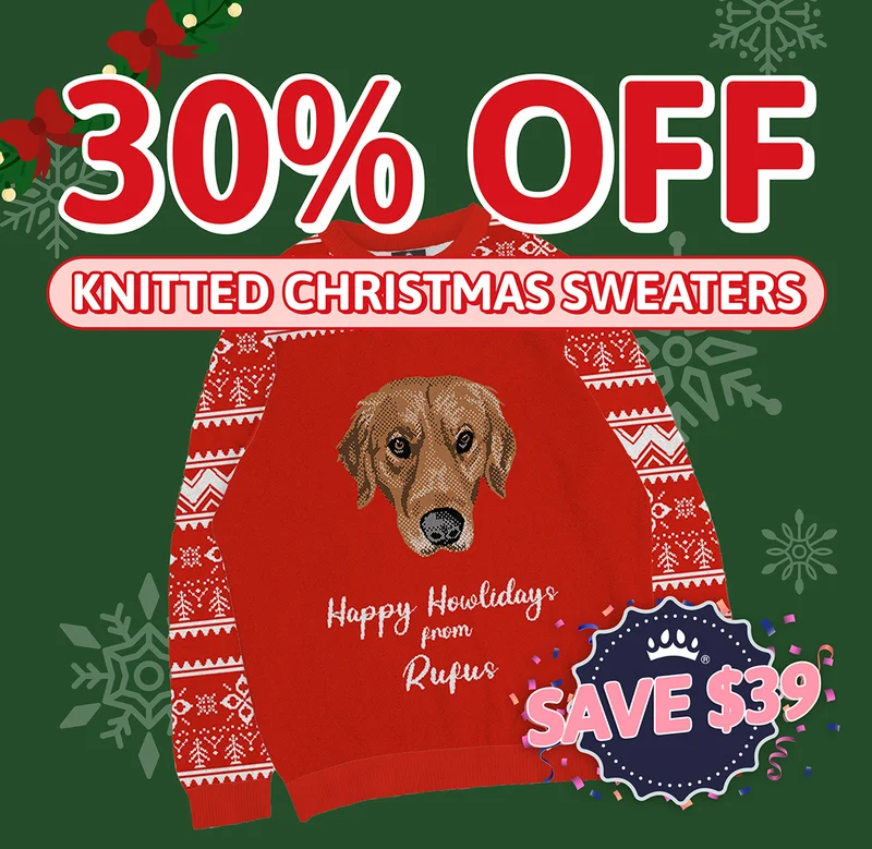 $99 TODAY! Knitted Christmas Sweaters. Save $30