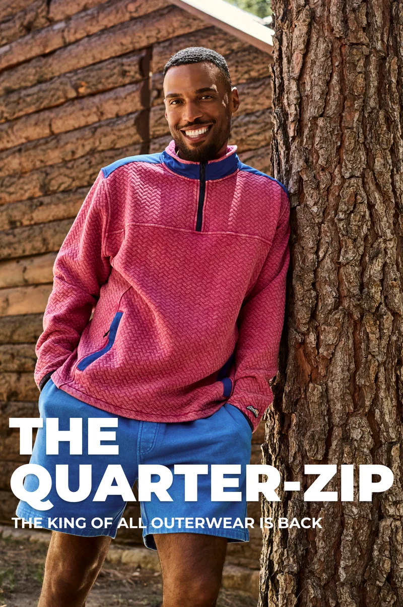 THE QUARTER-ZIP