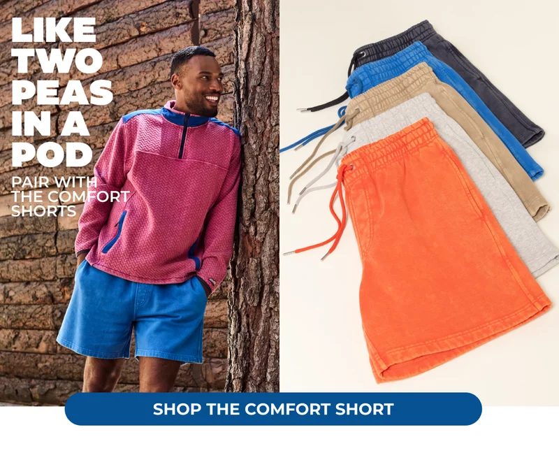 Like two peas in a pod - PAIR WITH THE COMFORT SHORT