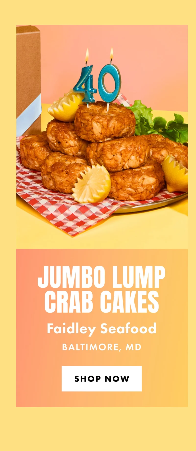 Jumbo Lump Crab Cakes