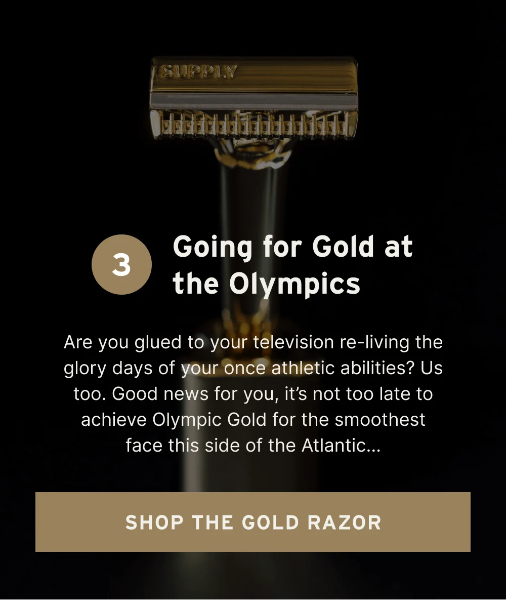 [ SHOP THE GOLD RAZOR ]