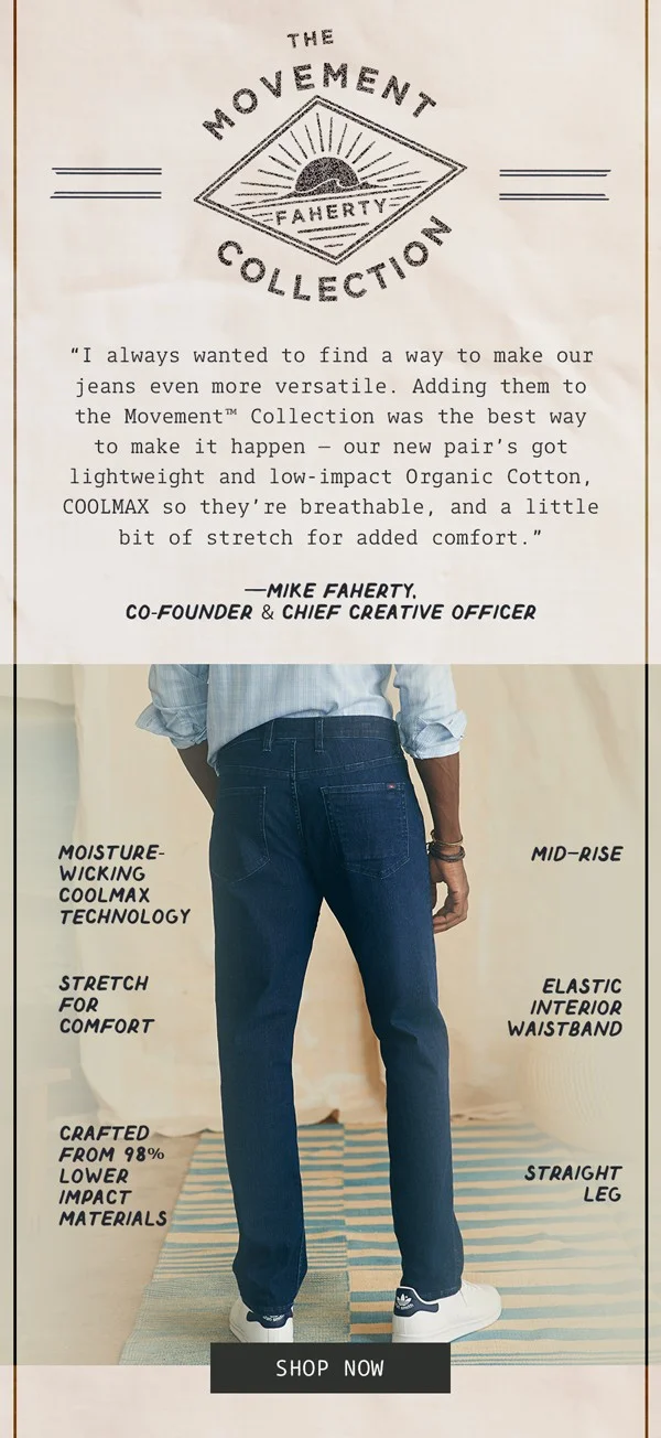 Introducing Movement Denim