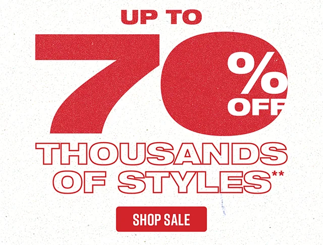 Up to 70% Off Thousands of Styles. Shop Sale