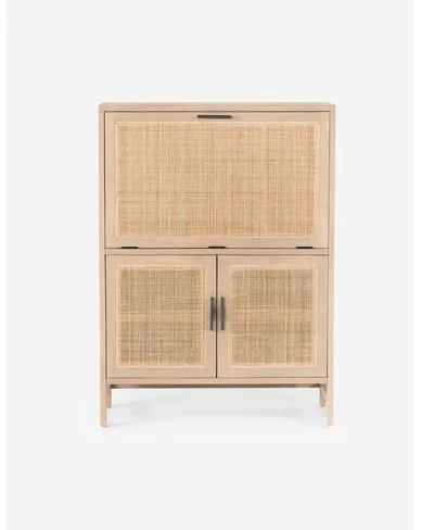 Philene Bar Cabinet-Natural