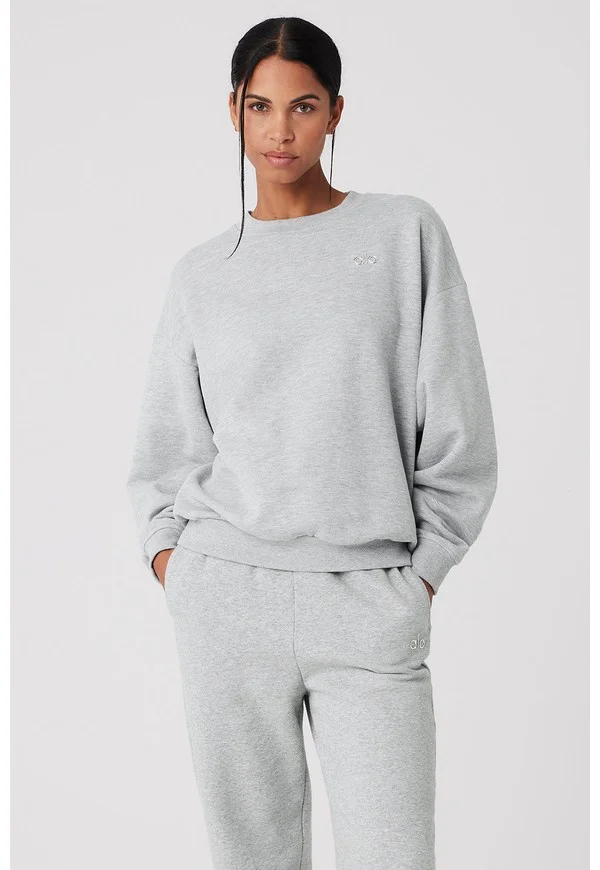 Accolade Crew Neck Pullover - Athletic Heather Grey - Athletic Heather Grey / XS