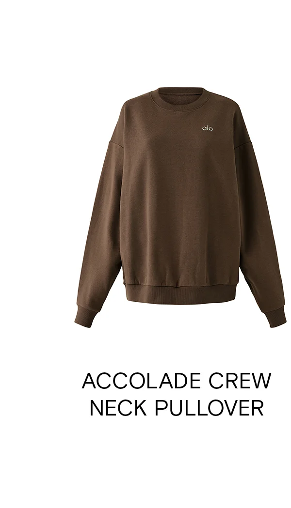 ACCOLADE CREW NECK PULLOVER