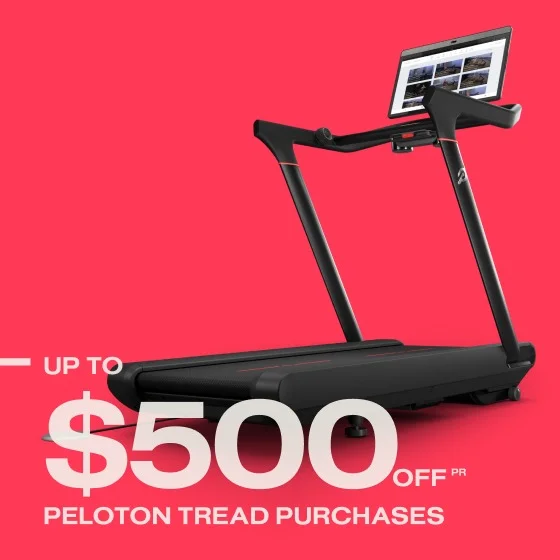 Up to $500 off Peloton Tread purchases