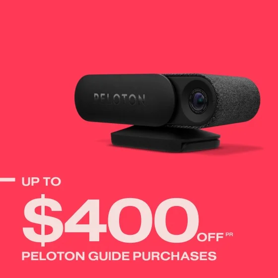 Up to $400 off Peloton Guide purchases