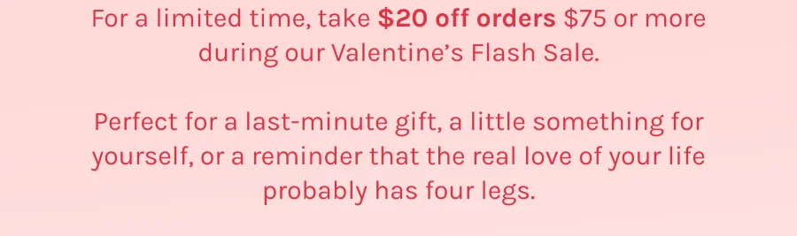 Take $20 Off $75