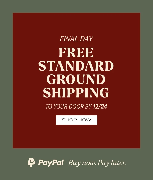 Shop up to 40% off Sitewide + Free Ground Shipping