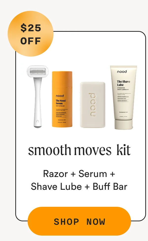Smooth Moves Kit ($25 OFF) - Razor + Serum + Shave Lube + Buff Bar - SHOP NOW