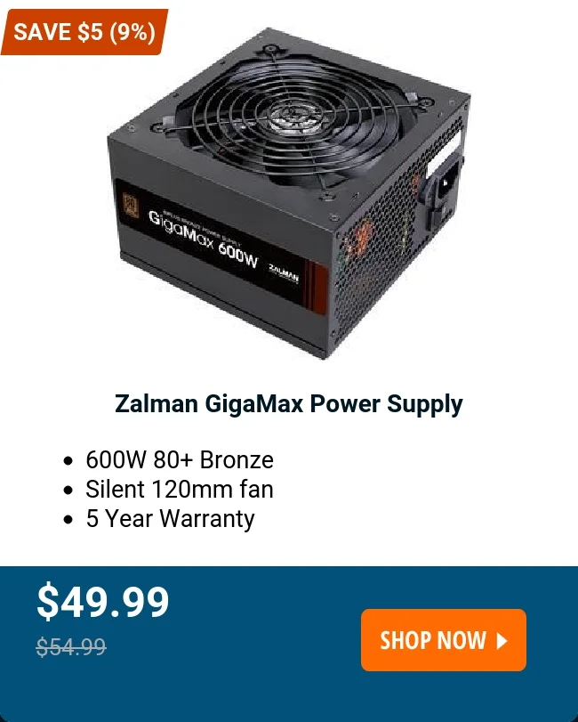 Zalman GigaMax Power Supply
