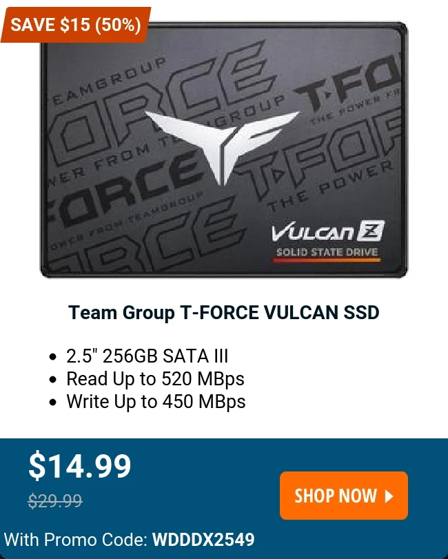 Team Group T-FORCE VULCAN SSD