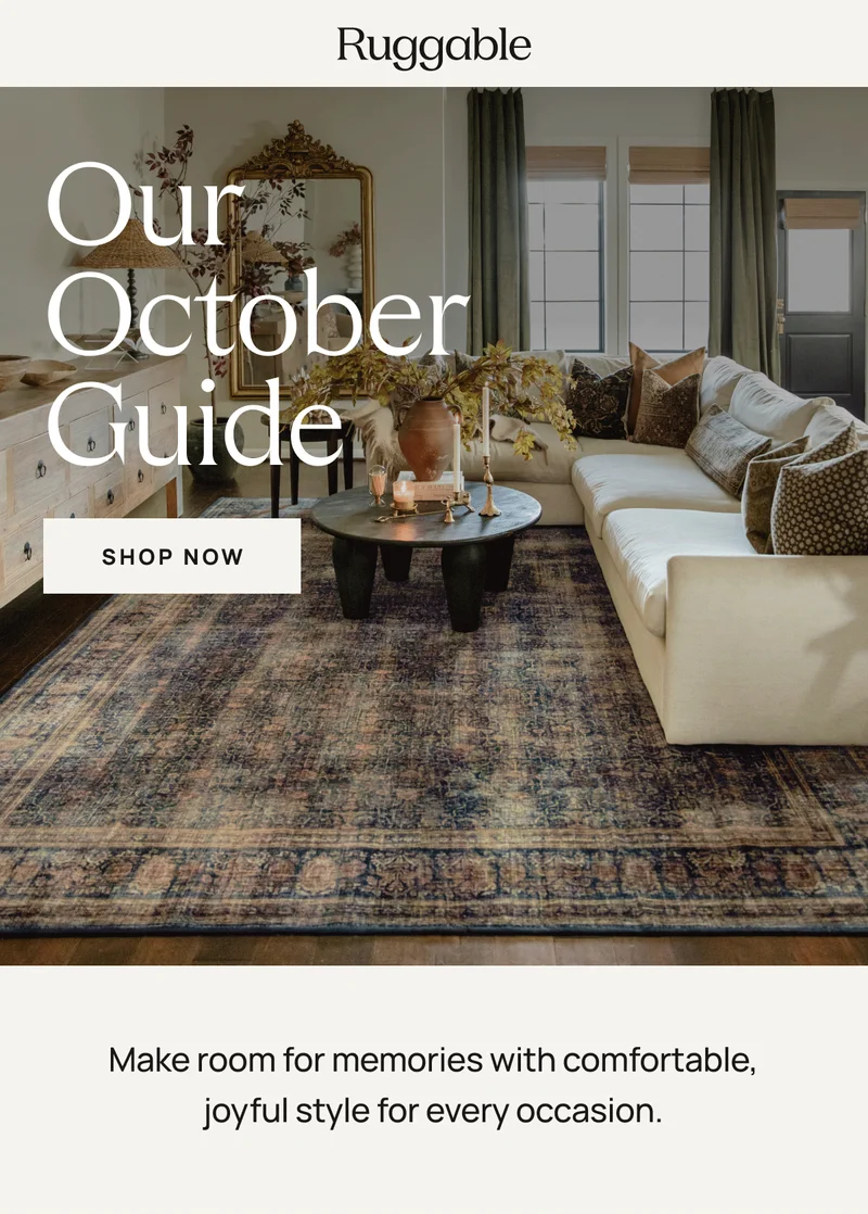 Our October Guide - Shop Now