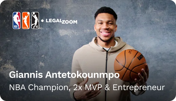 Image of NBA player Giannis Antetokounmpo