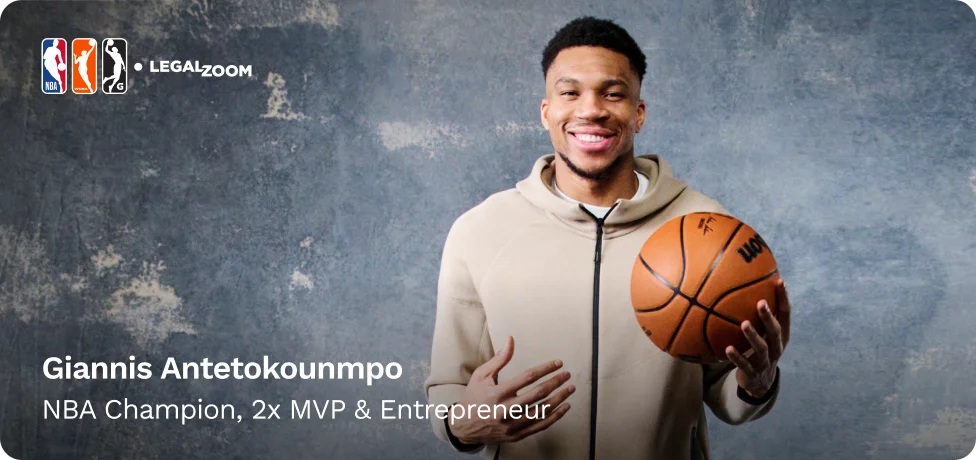 Image of NBA player Giannis Antetokounmpo