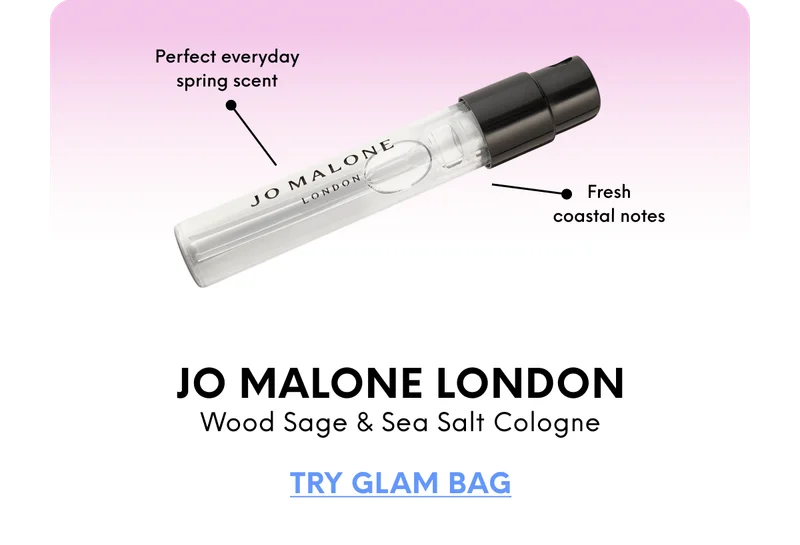 JO MALONE LONDON Wood Sage & Sea Salt Cologne. TRY GLAM BAG