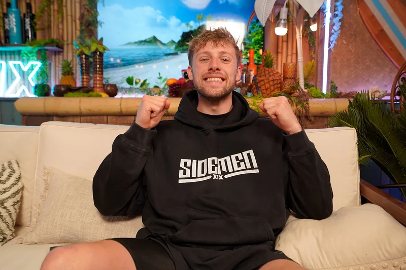 Image of Harry wearing the Originals Hoodie
