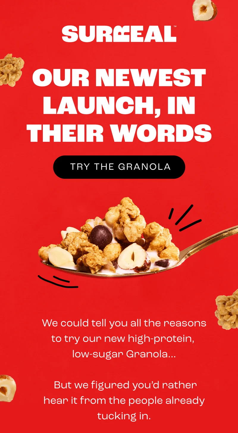 Our newest launch, in their words.