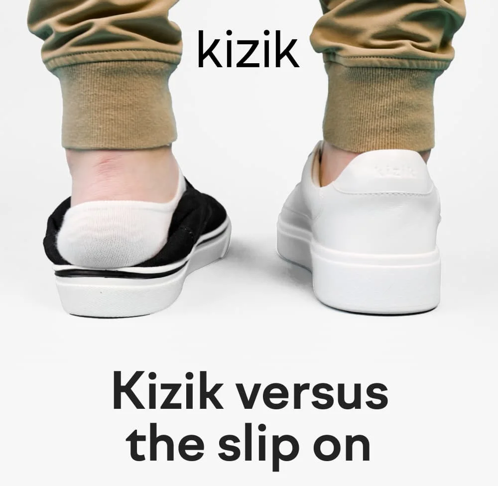 Kizik versus the slip on