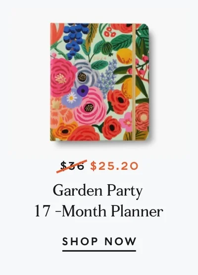 17 Month Planner