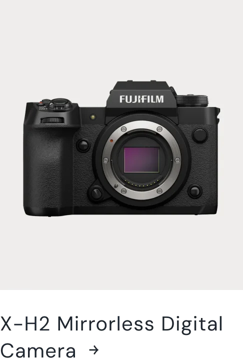x-h2 mirrorless digital camera