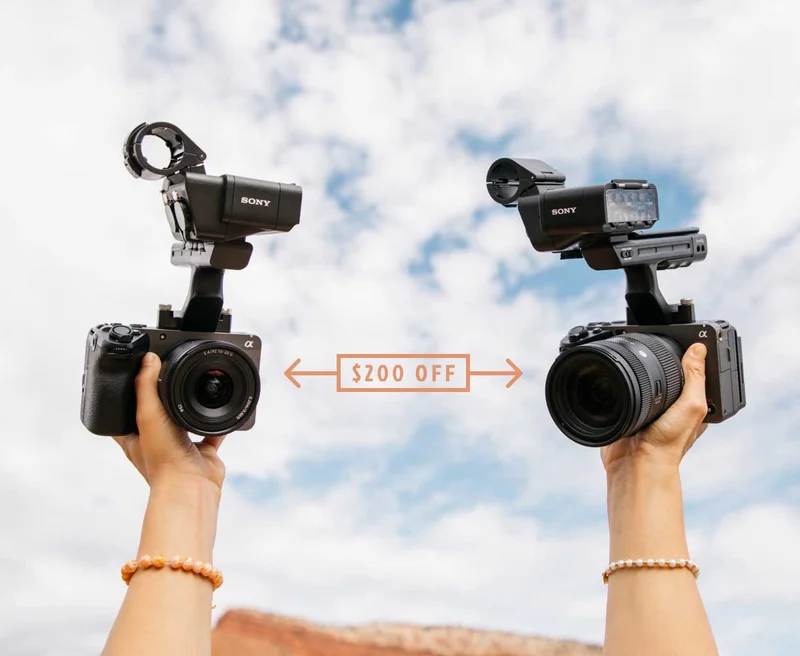 $200 OFF Sony FX30 and FX3