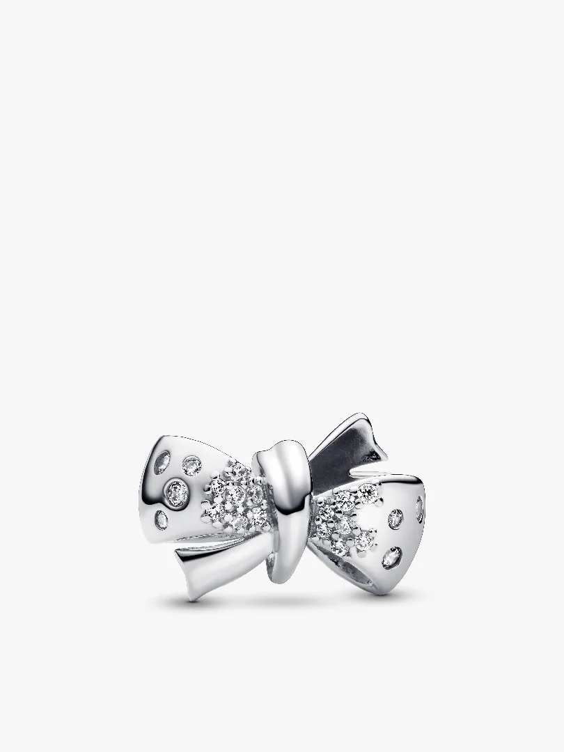 Sparkling Bow Charm