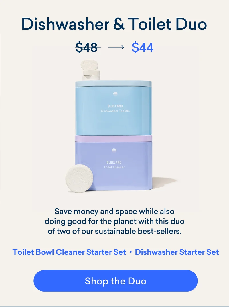 Dishwasher & Toilet Duo
