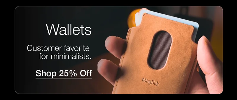 Wallets Customer favorite  for minimalists.