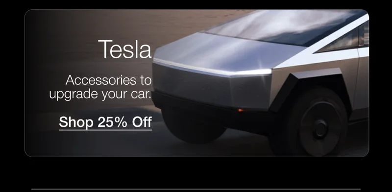 Tesla Accessories to upgrade your car.