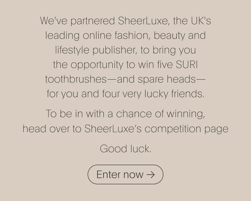 We've partnered with SheerLuxe