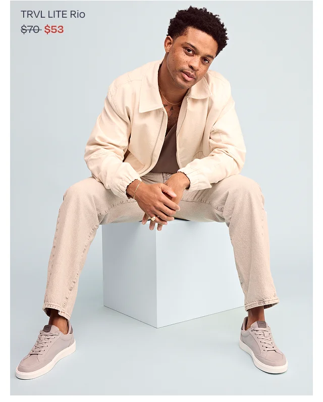 TRVL LITE Rio Twill Sneaker - Image