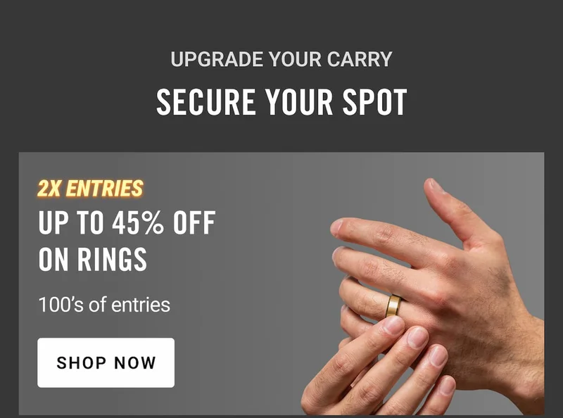 Up to 45% OFF on Rings | Shop Now