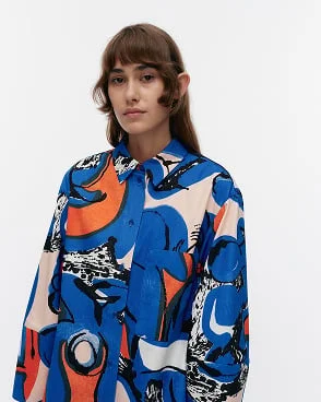 Kukkavera Eldfamn Cotton shirt
