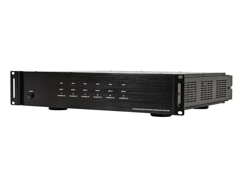 6-Zone 6-Source Home Audio Controller And Amplifier Kit
