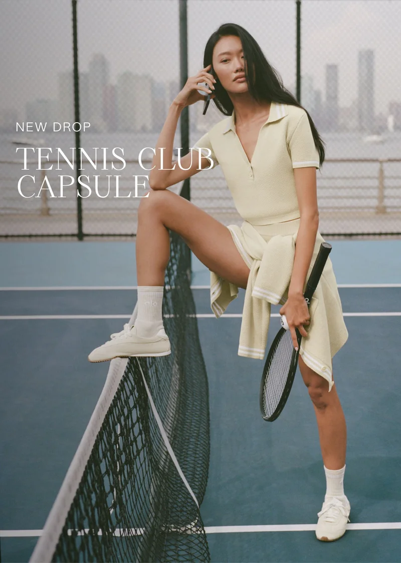 NEW DROP. TENNIS CLUB CAPSULE