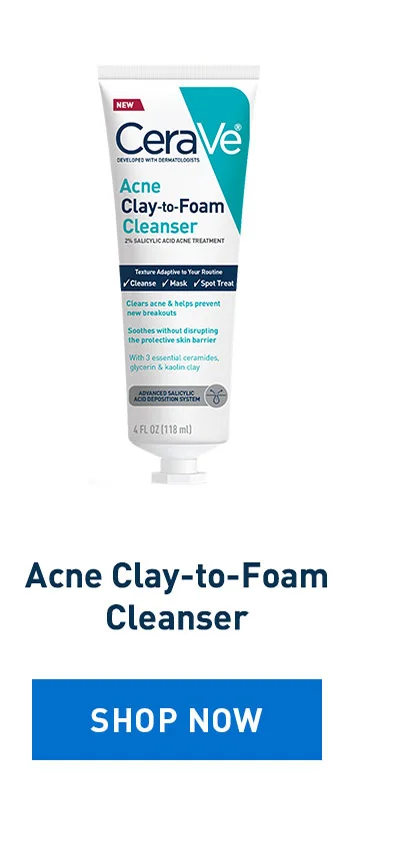 Acne Clay To Foam