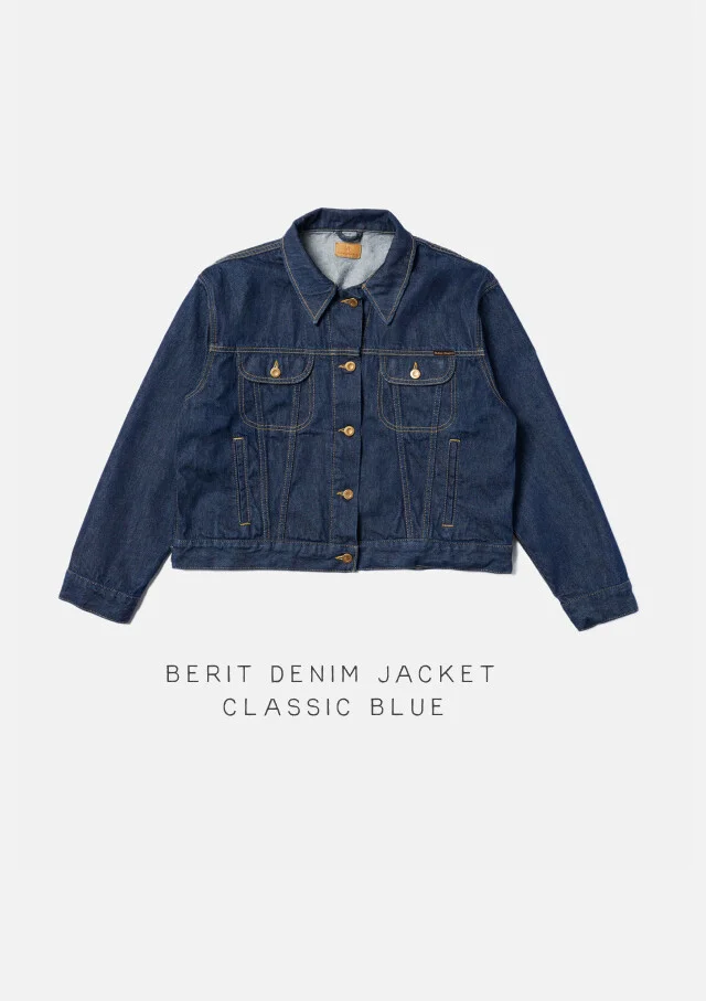 Berit Denim Jacket Classic Blue