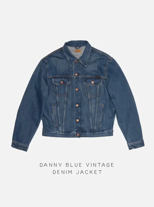 Danny Blue Vintage Denim Jacket