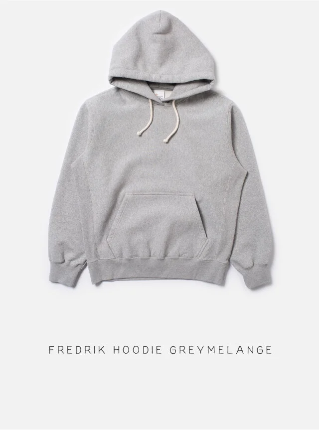 Fredrik Hoodie Greymelange