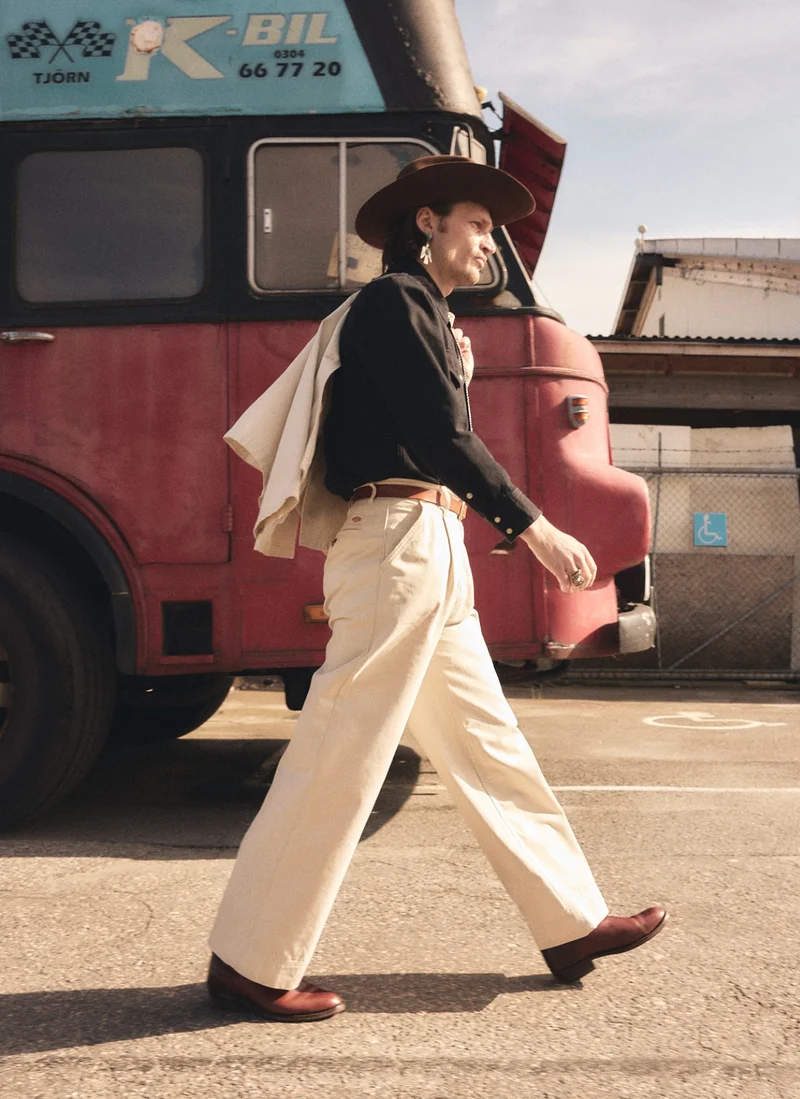 Suki Workwear Sailor Pants Ecru
